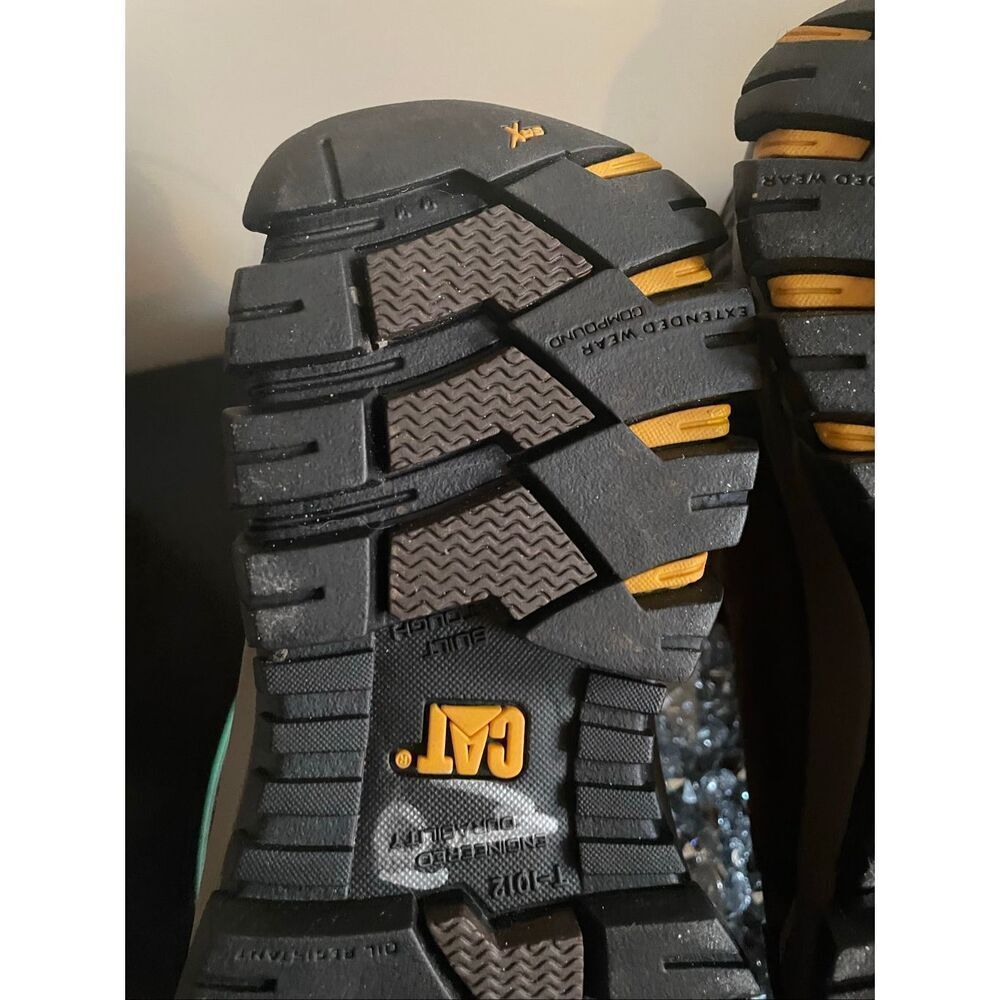 CAT caterpillar Navigator Mid Waterproof Boot Men's steel toe work boots size 9 - Picture 8 of 11